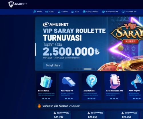 Acarbet ekran görüntüsü