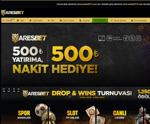 Aresbet ekran görüntüsü