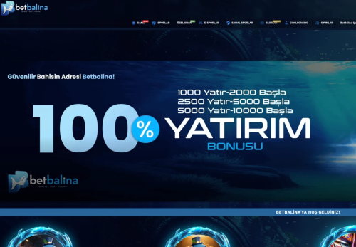Betbalina ekran görüntüsü