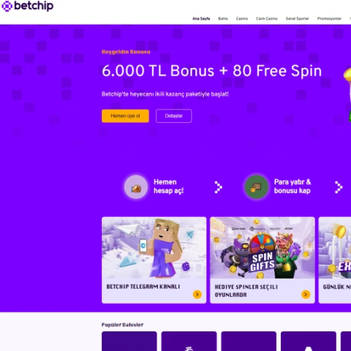 Betchip ekran görüntüsü