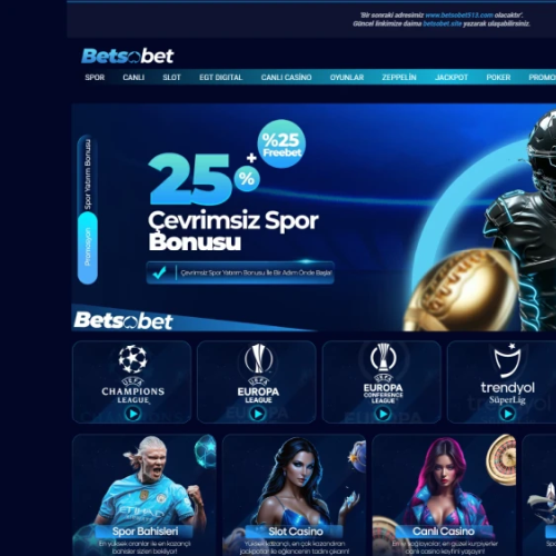 Betsobet ekran görüntüsü