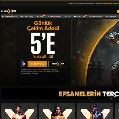 Blackxbet ekran görüntüsü