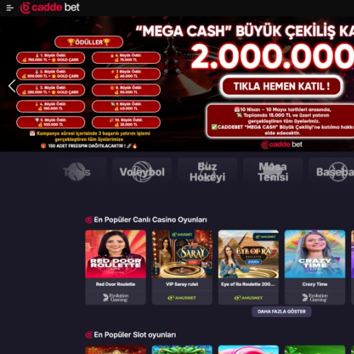 Caddebet ekran görüntüsü