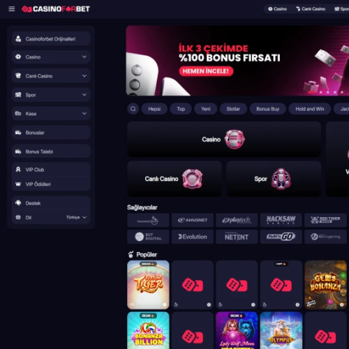 Casinoforbet ekran görüntüsü