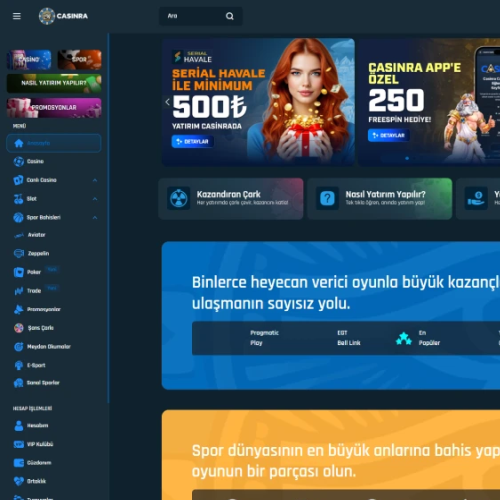 Casinra ekran görüntüsü