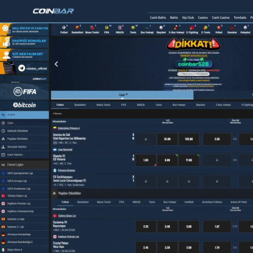Coinbar ekran görüntüsü