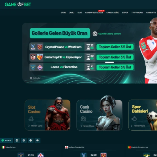 Gameofbet ekran görüntüsü