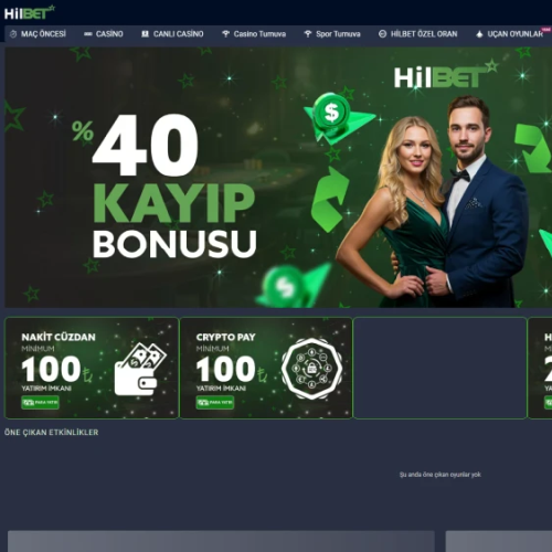 Hilbet ekran görüntüsü
