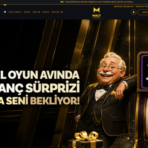 Malt Casino ekran görüntüsü