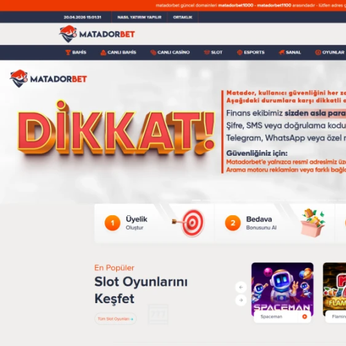 Matadorbet ekran görüntüsü