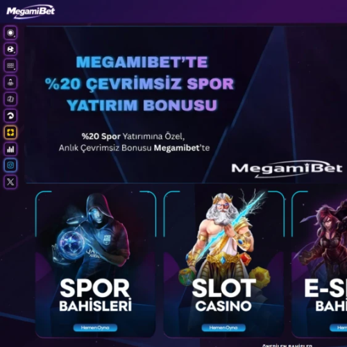 Megamibet ekran görüntüsü
