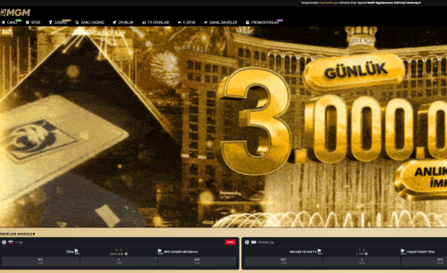 MGM Bahis ekran görüntüsü