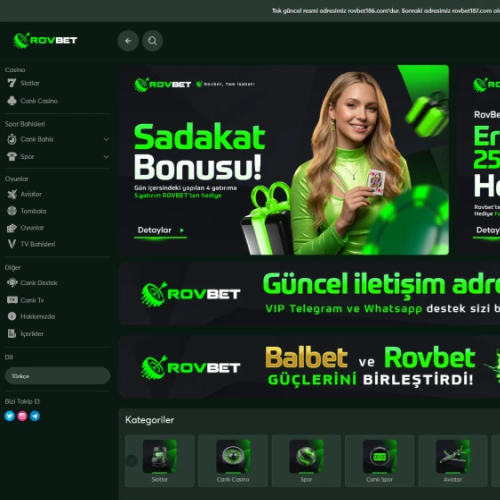 Rovbet ekran görüntüsü