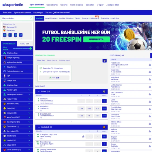 Superbetin ekran görüntüsü